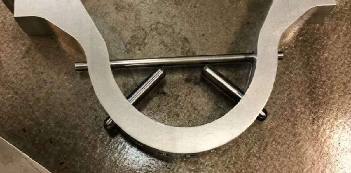 Machined steel inspection gauge